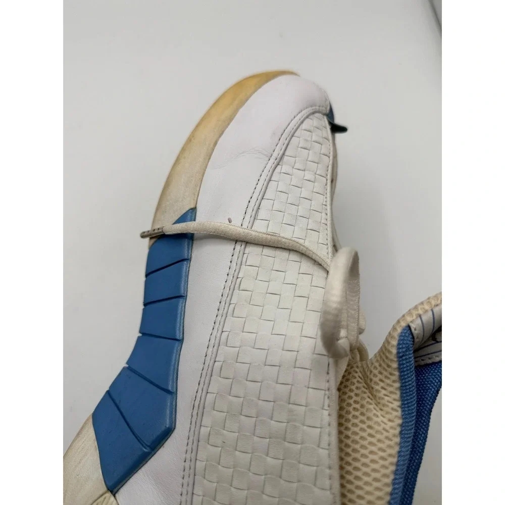 Nike Air Jordan 15 XV OG Columbia 1999 White Blue Size 12.5 Sneakers 136029-141
